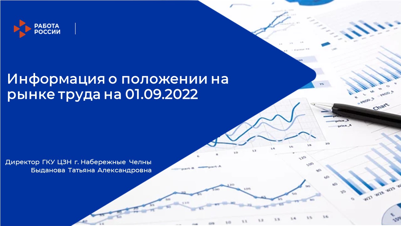 Информация о положении на рынке труда на 01.09.2022